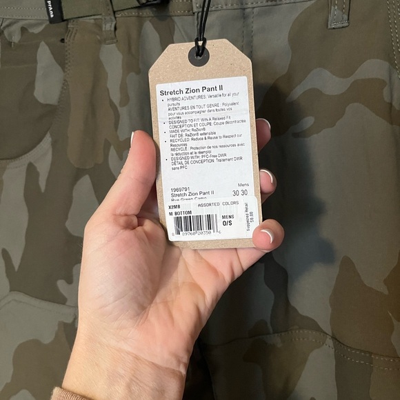 Prana Men’s Stretch Zion II Active Pants NWT - Picture 4 of 6